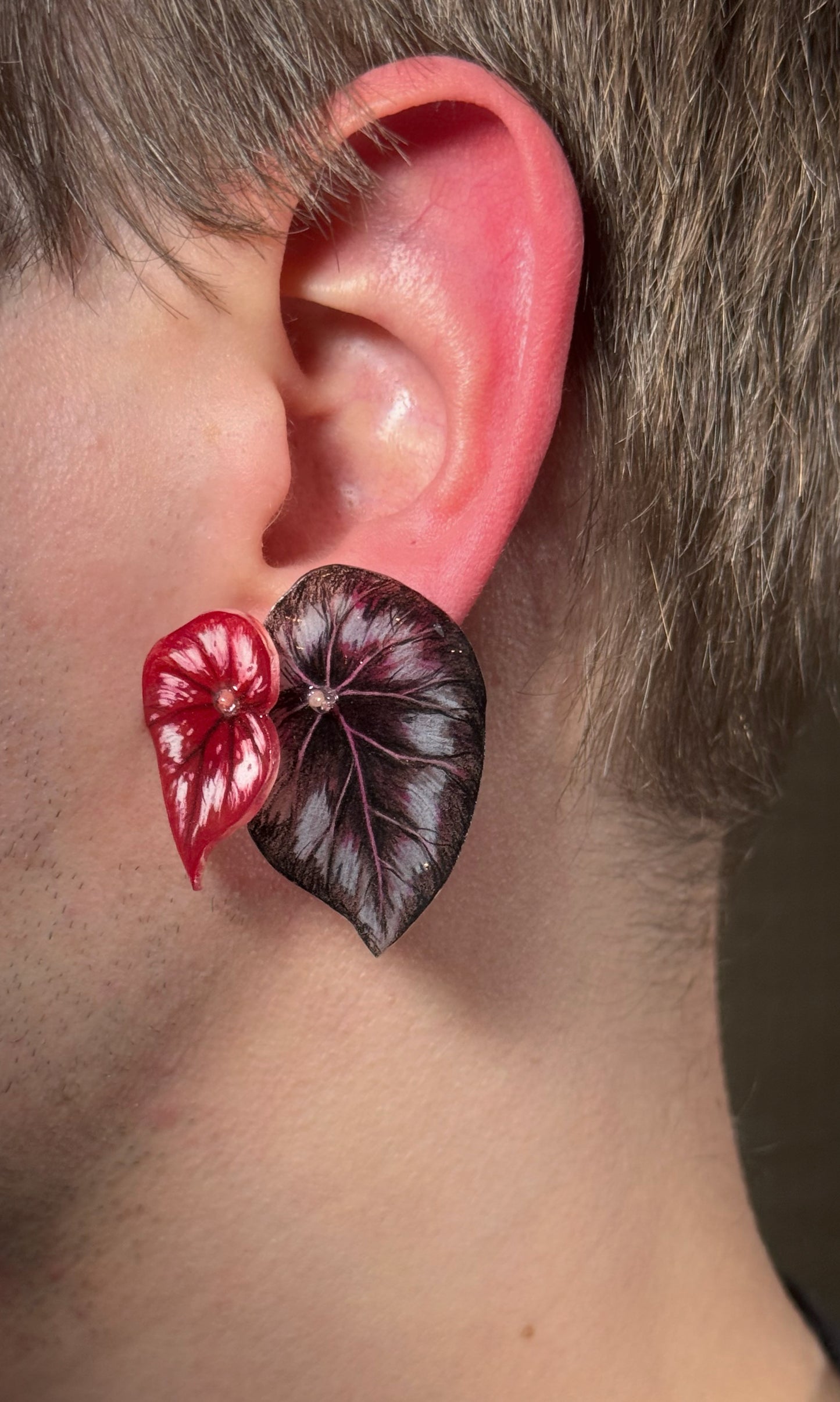 Begonia "Helen" — Mix Ohrringe