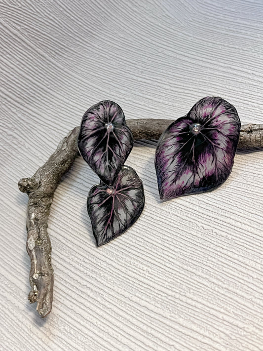 Begonia "Helen" — Ohrringe