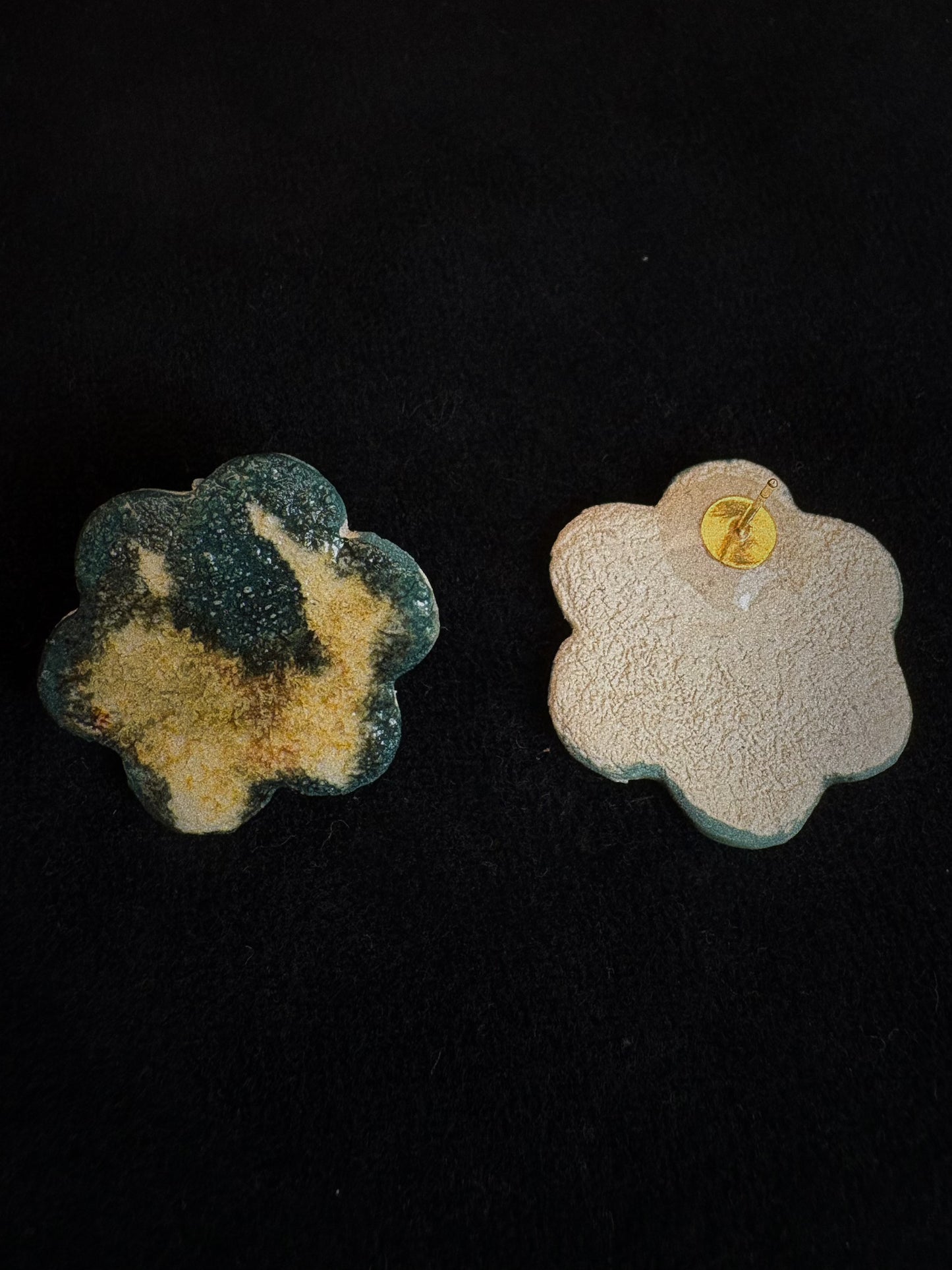 MINERAL GLAZE — “Gilded Moss Core“